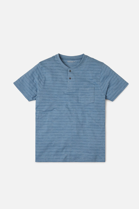 Blue Henley Tee