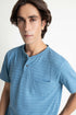 Blue Henley Tee