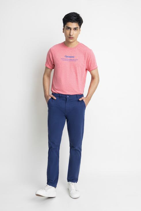The Slim Fit Blue Opal Chino