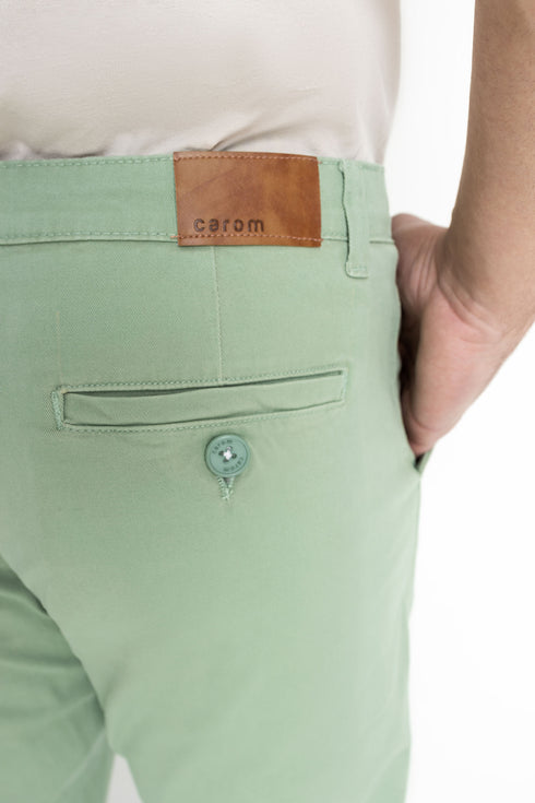The Slim Fit Sage Green Chino