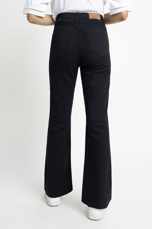 Black Bootcut Jeans