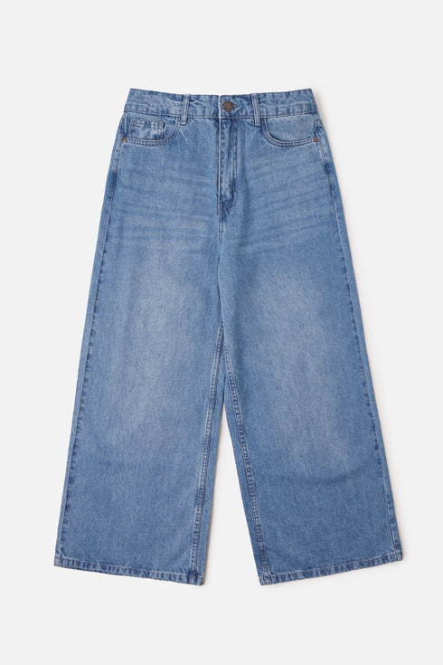 Lightwash Culotte Jeans