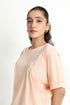 Peach Kimono Tee