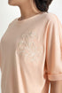 Peach Kimono Tee