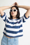 Striped Crop T-Shirt