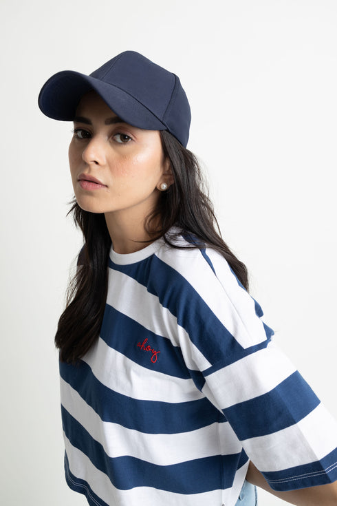 Striped Crop T-Shirt
