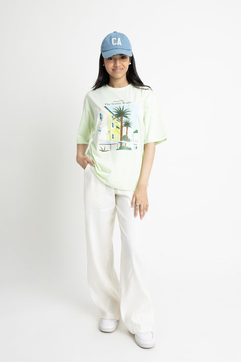 Extreme Oversized Green T-shirt