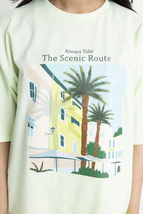 Extreme Oversized Green T-shirt