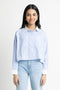 Striped Cropped Shirt