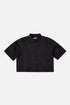 Black Schiffli Shirt