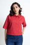 Red Schiffli Shirt