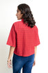 Red Schiffli Shirt