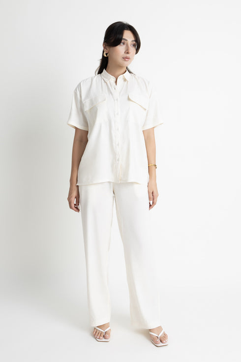 White Oversized Shirt