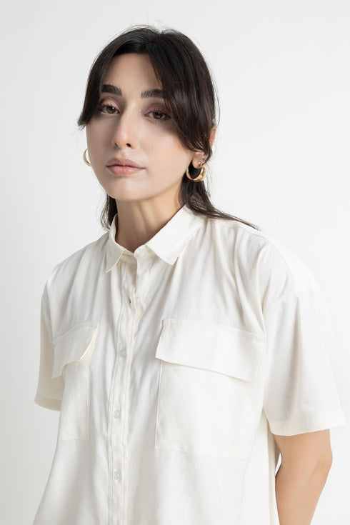 White Oversized Shirt