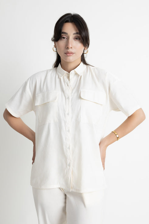 White Oversized Shirt