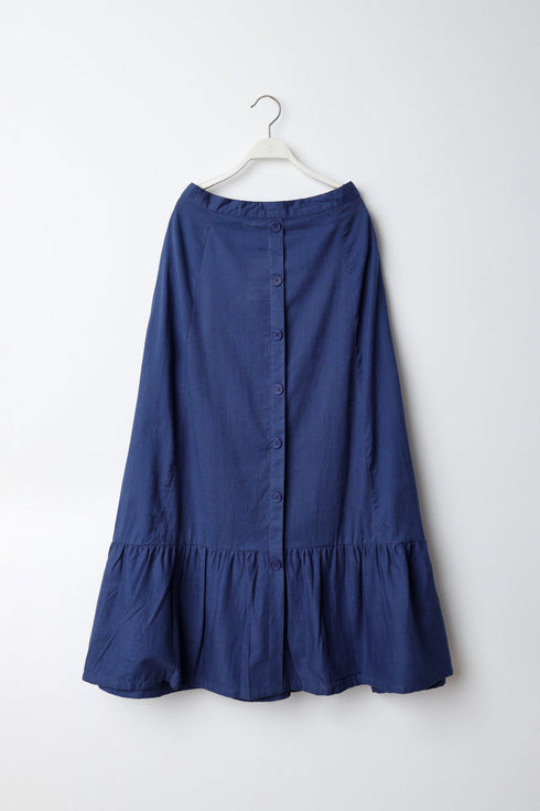 Blue Long Skirt