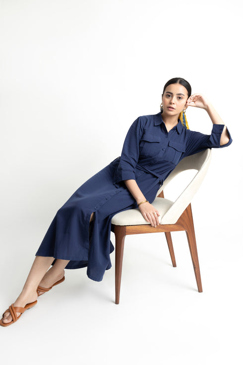 Blue Long Dress