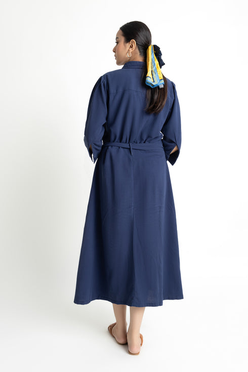Blue Long Dress