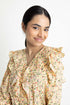Floral Ruffle blouse