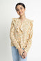Floral Ruffle blouse