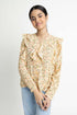 Floral Ruffle blouse