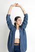The Oversized Denim Shirt