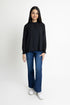 The Black Pleated Top