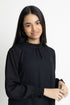 The Black Pleated Top