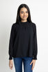 The Black Pleated Top