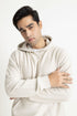 The Regular Fit Beige Hoodie