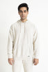 The Regular Fit Beige Hoodie
