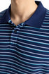 Blue Striped Polo