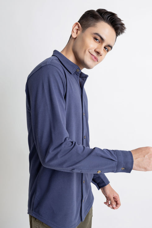 The Blue Button Shirt