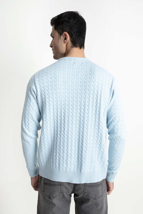 The Regular Fit Cable Knit Sweater