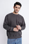 The Solid Grey Oversized Sweatshirt