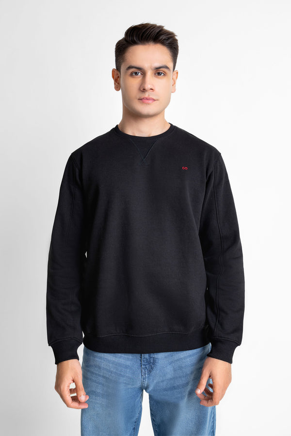 The Solid Black Sweatshirt