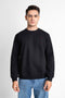 The Solid Black Sweatshirt