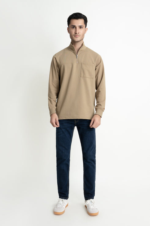 The Regular Fit Half Zipper