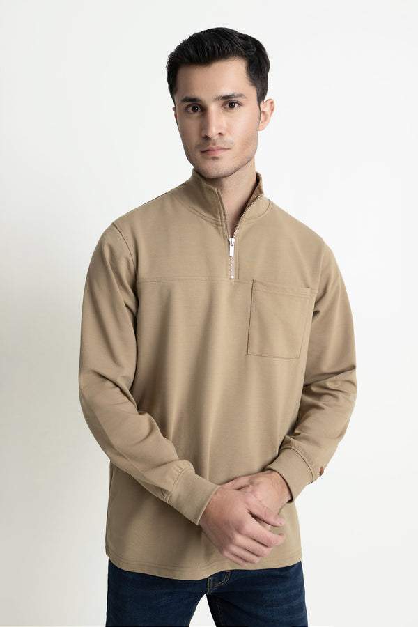 The Regular Fit Half Zipper