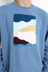 The Blue Abstract Sweatshirt
