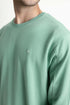 The Regular Fit Green Sweatshirt