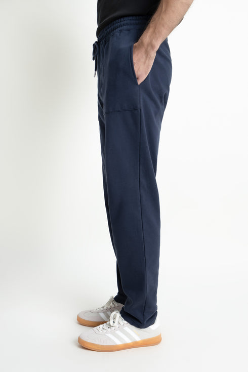 The Navy Straight Fit Trousers