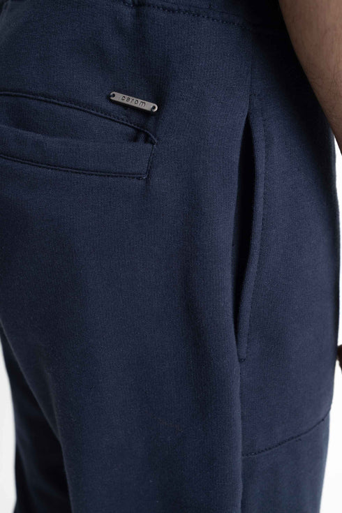 The Navy Straight Fit Trousers