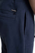 The Navy Straight Fit Trousers