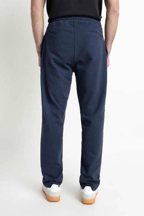 The Navy Straight Fit Trousers