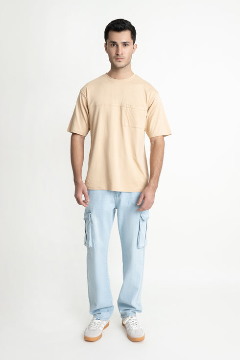 The Khaki Oversized T-Shirt