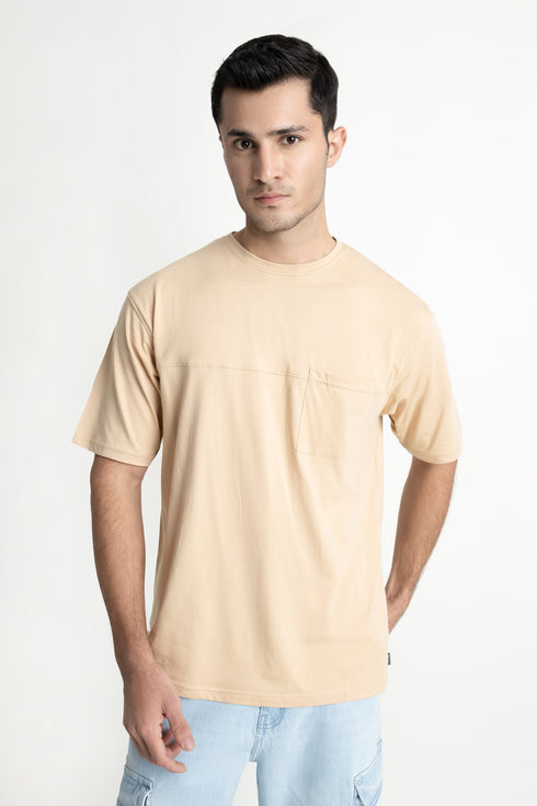 The Khaki Oversized T-Shirt