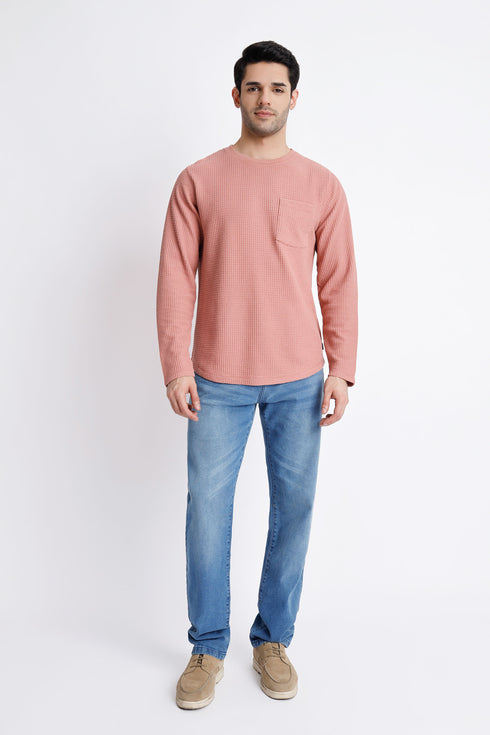 The Tea Pink Regular Fit T-Shirt