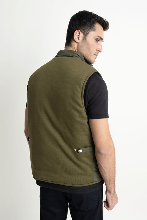 The Olive-Green Puffer Jacket