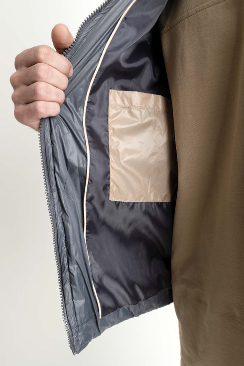 The Grey Puffer Jacket